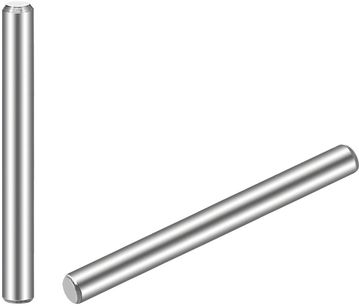 Sourcing map 3 x 35 mm (ca. 1/8 inch) pin 304 roestvrij staal hout stapelbed pennen plank pluggen houder planken 50 stuks