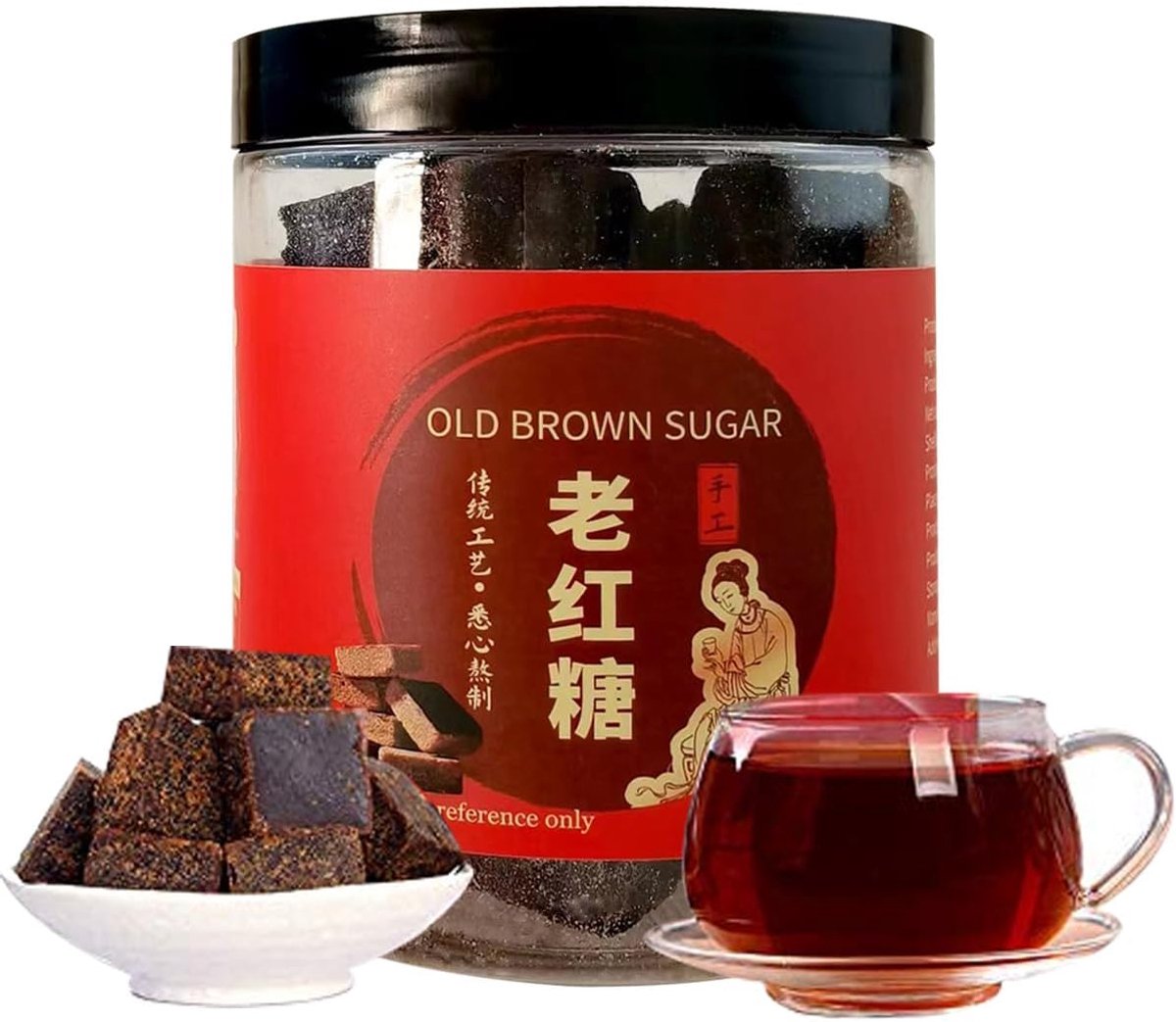 Bruine suikerblokjes 250g ouderwetse pure rietsuiker thee koffie melk bakken perfecte snoepjes