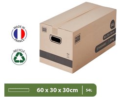 Elzusha - Set van 30 Verhuisdozen Mixmaten (20x Groot, 10x Klein)