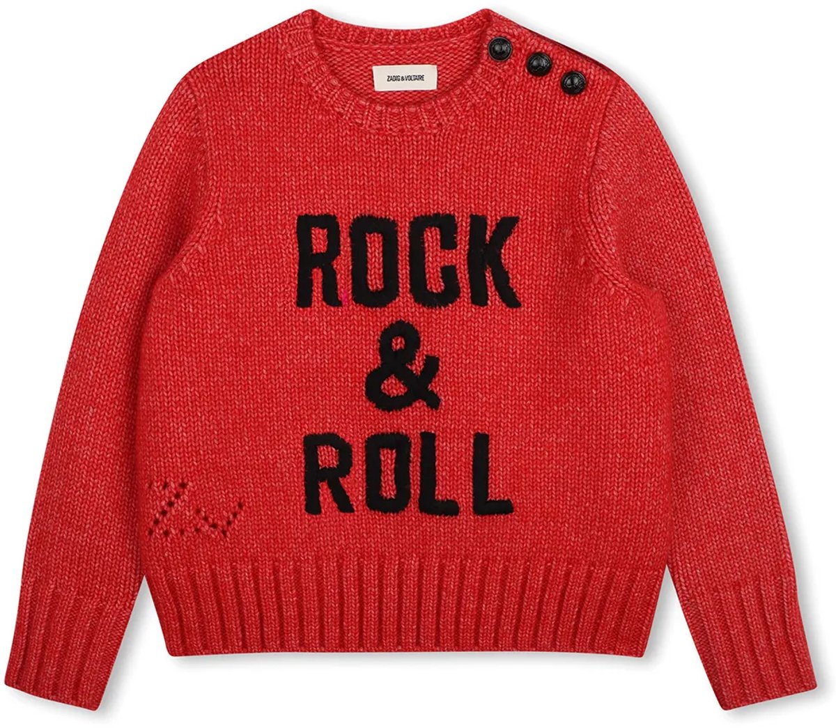 Zadig & Voltaire X60809 Trui Rood 14 Years Meisje