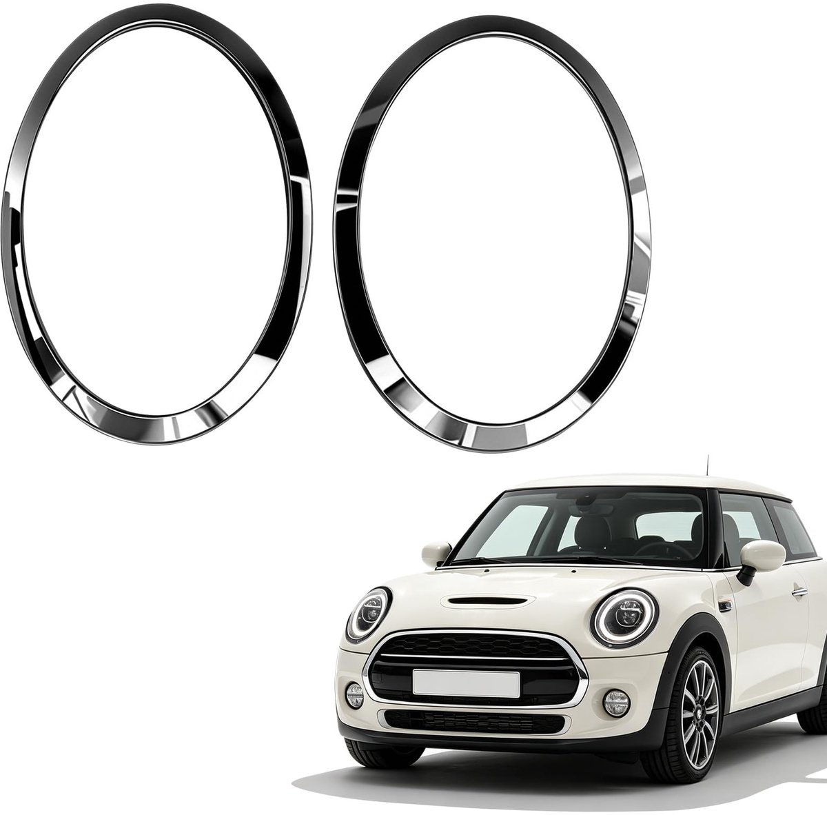 SolidKeus - Mini Koplampsierring voor BMW Mini Cooper