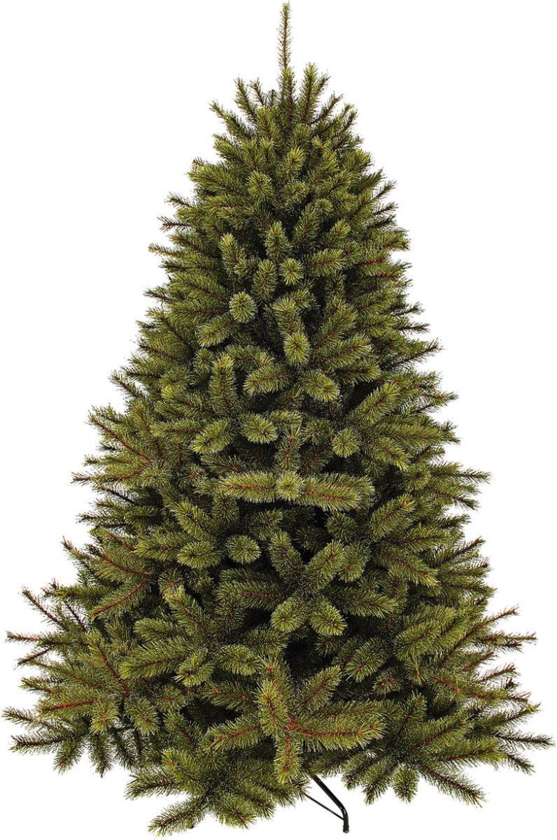 Bol.com Triumph Tree Forest Frosted Kerstboom H155 cm - Kerstversiering voor Binnen met Frosted Naalden - Kunstboom Rond met Ins... aanbieding