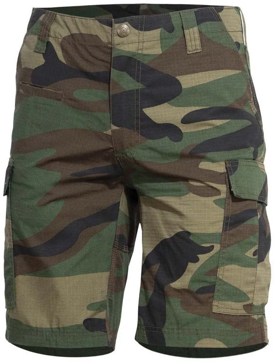 Pentagon Bdu Camo Korte Broek Groen 42 Man