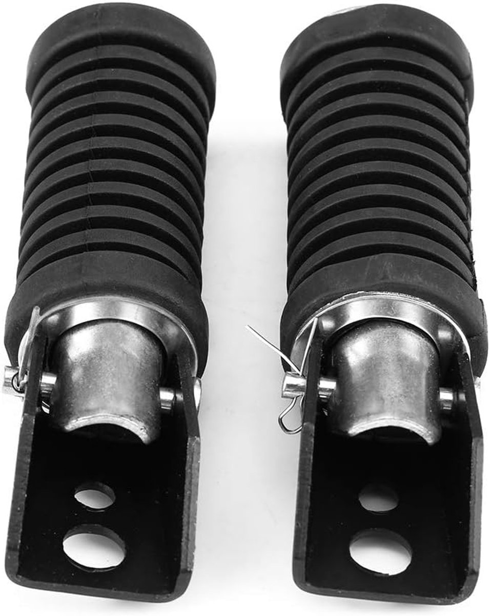 Voetsteunen Plaat, Motorfiets Achter Voetsteunen Plaat Voetsteun Rubber Pad Grip Cover voor GN 125