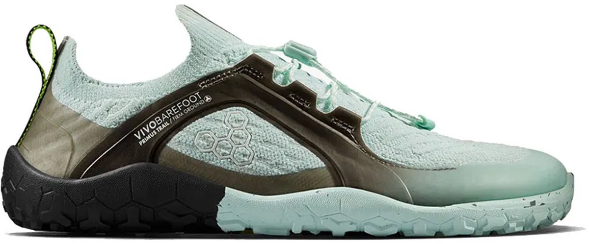 Vivobarefoot Primus Trail Knit Fg Barefoot Trailschoenen Groen EU 45 Man