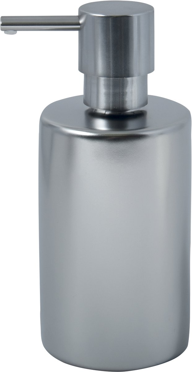 Spirella Zeepdispenser TUBE-MATT – Zeephouder en Lotion Dispenser voor Badkamer Accessoires – Elegant en Tijdloos Ontwerp