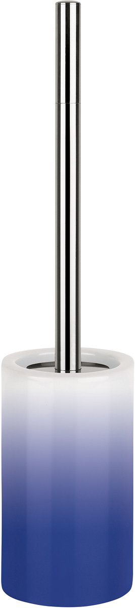 Spirella Toiletborstel met Houder - Tube Gradient Serie - WC-borstel Houder met Verwisselbaar Borstelhoofd - Badkameraccessoires
