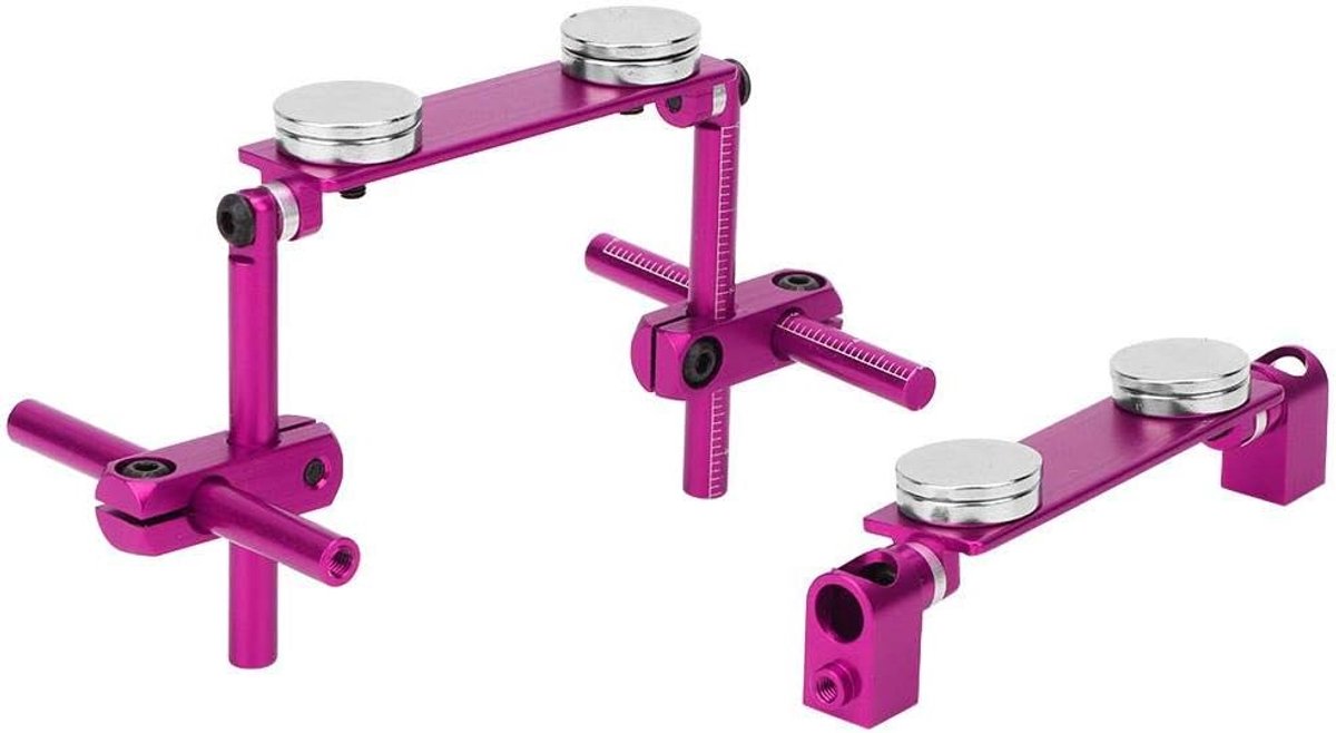 Karosseriehalterung, Adjustable and Sturdy, Aluminiumlegierung, Precision Fit for RC Model Cars & Collectors