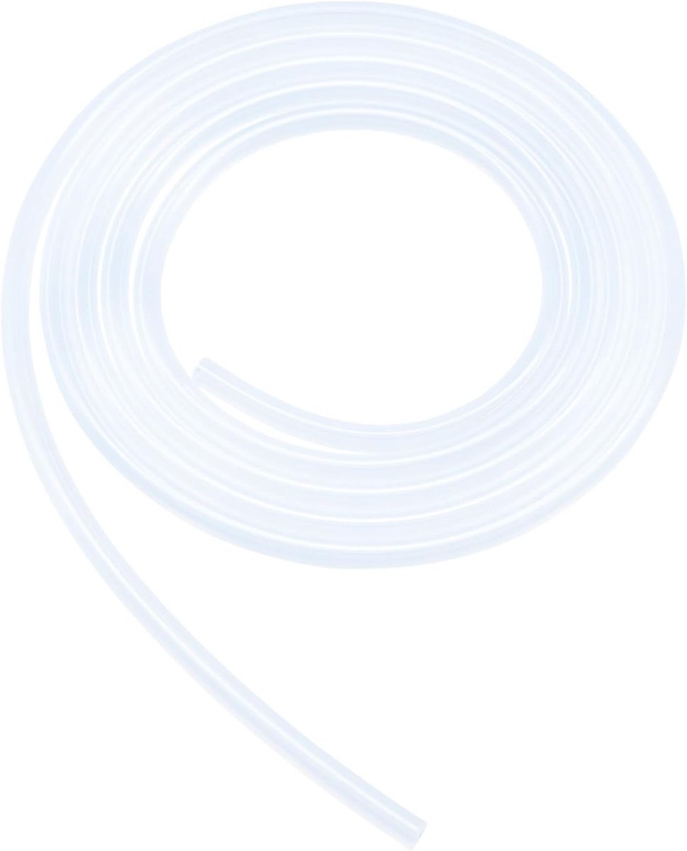buis, 2 mm ID x 6 mm OD, 3 meter, iMeistek flexibele slangen van voedingskwaliteit, water-luchtslangpijp voor pomptransmissie