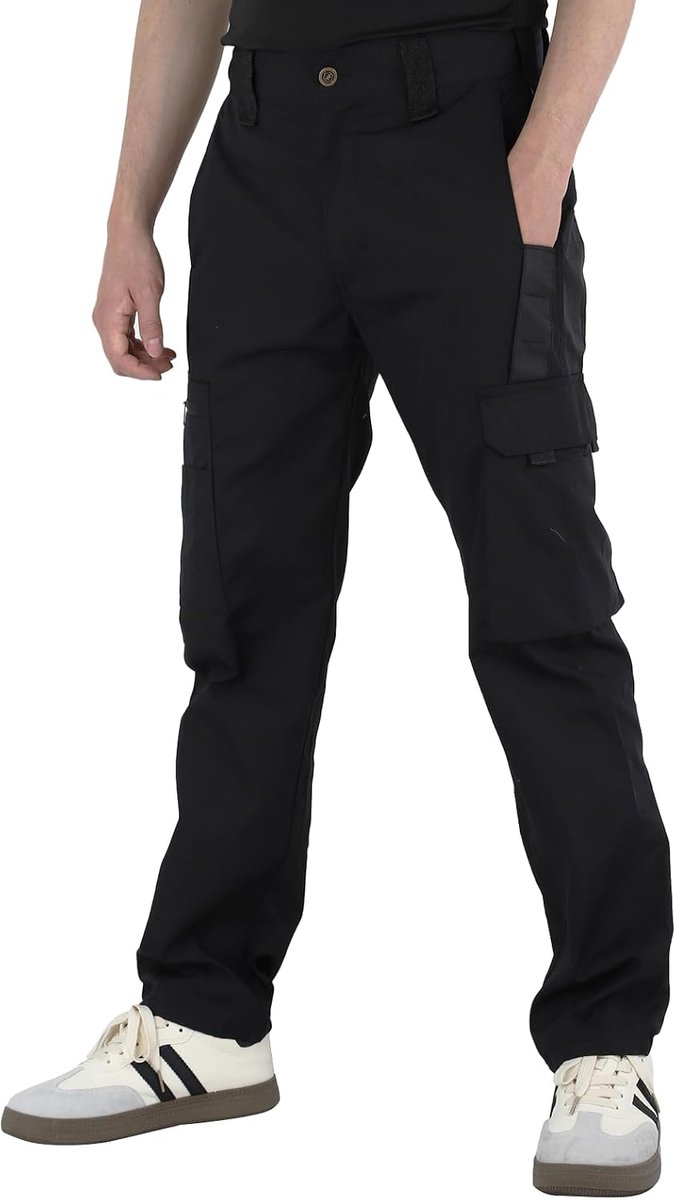 Multi-Pocket werkbroek Outdoor Heavy Duty Kampf Cargo Broek voor Wandelen en Kampen