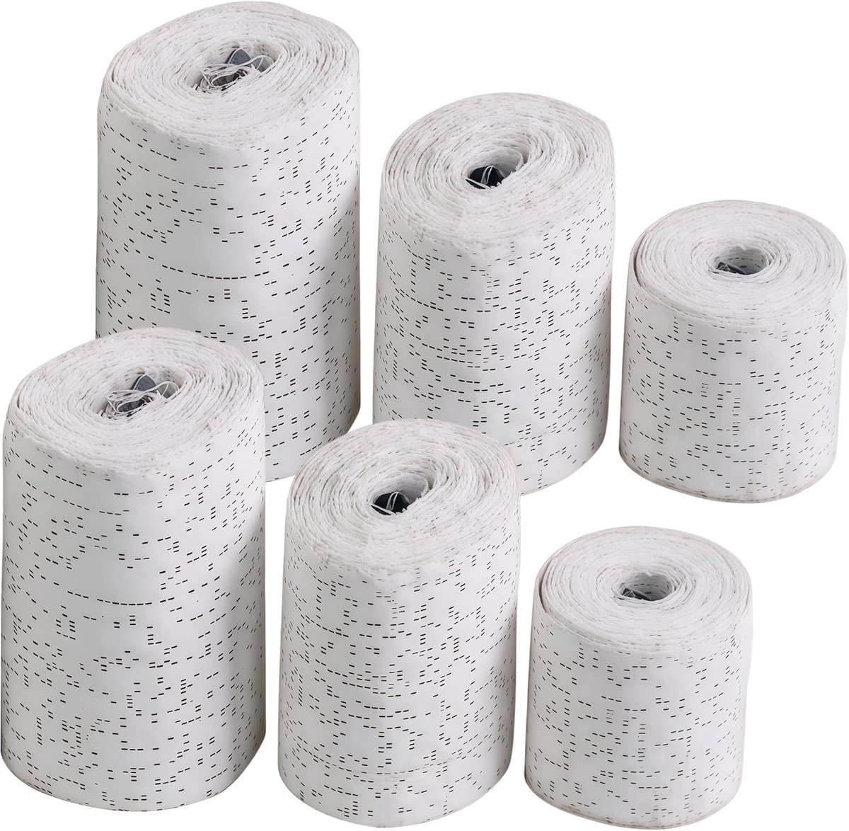 Set van 6 Gipsverbanden voor Knutselen, 3 Maten (5cm, 7.5cm, 10cm) voor Babybuik Afdruk, Modelbouw, Snelhardend