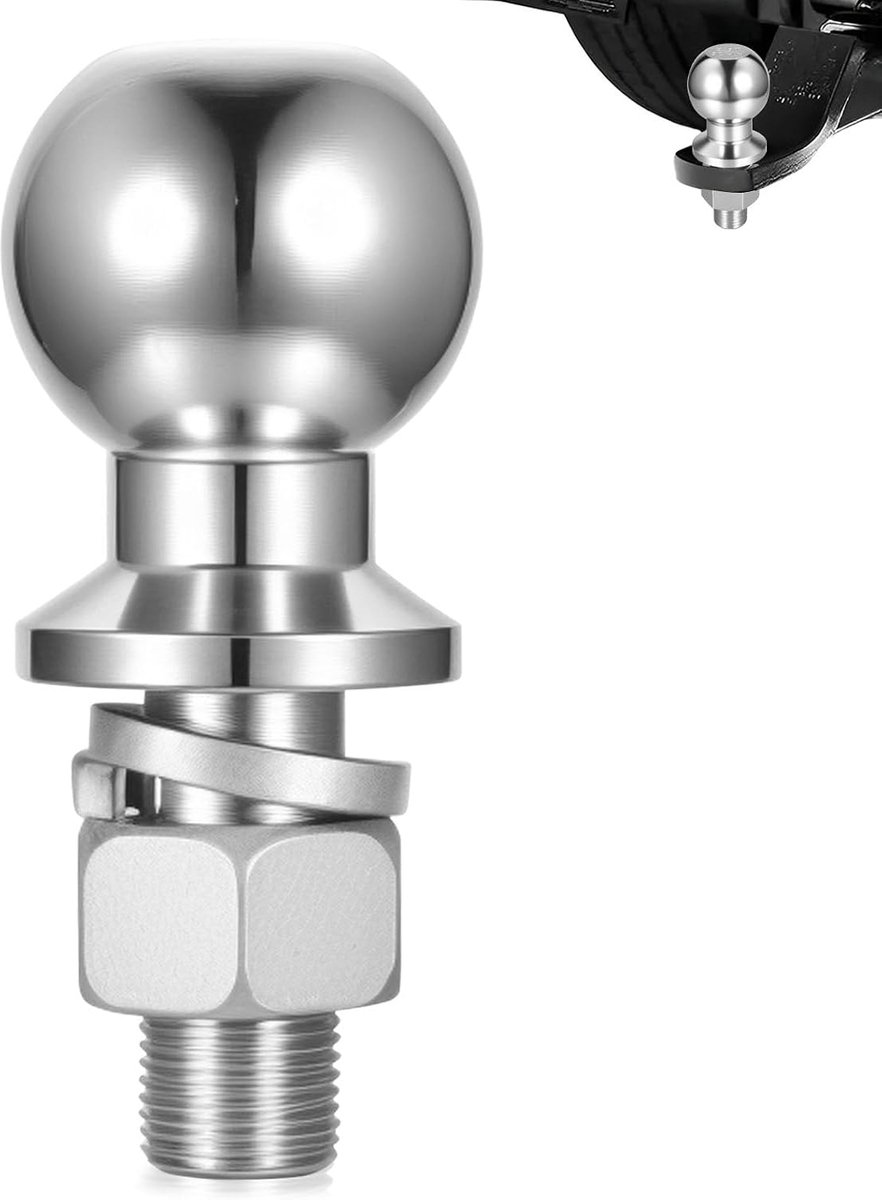 tractor grasmaaier, 50 mm aanhangerkoppelingsbal, 3,5 ton trekhaak ballen kogelkop bout voor bevestiging aanhanger auto vrachtwagens tractoren