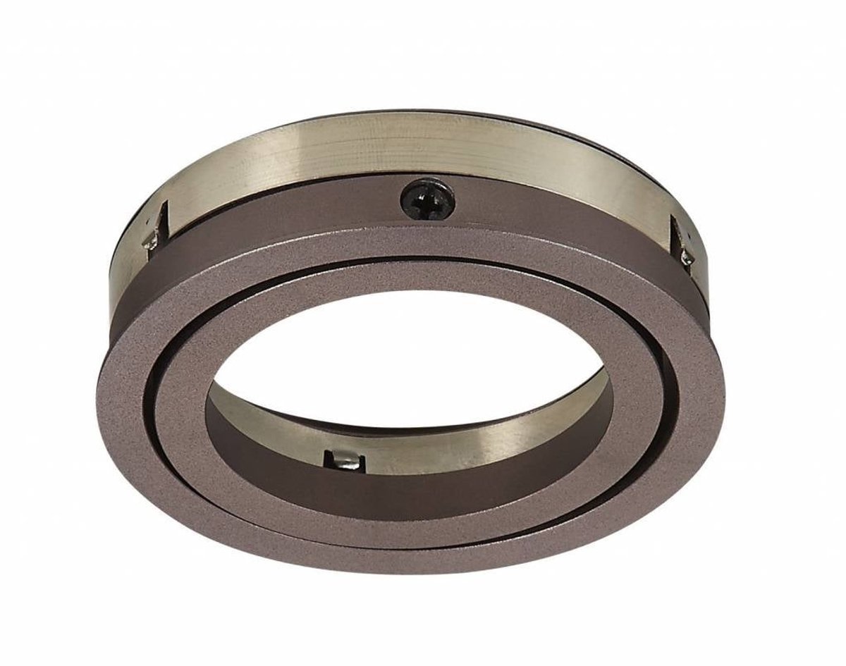 Zoom inzetring voor inbouwspot, aluminium zwart, diameter 702 mm, lichtbundel 30° - set van 4 stuks