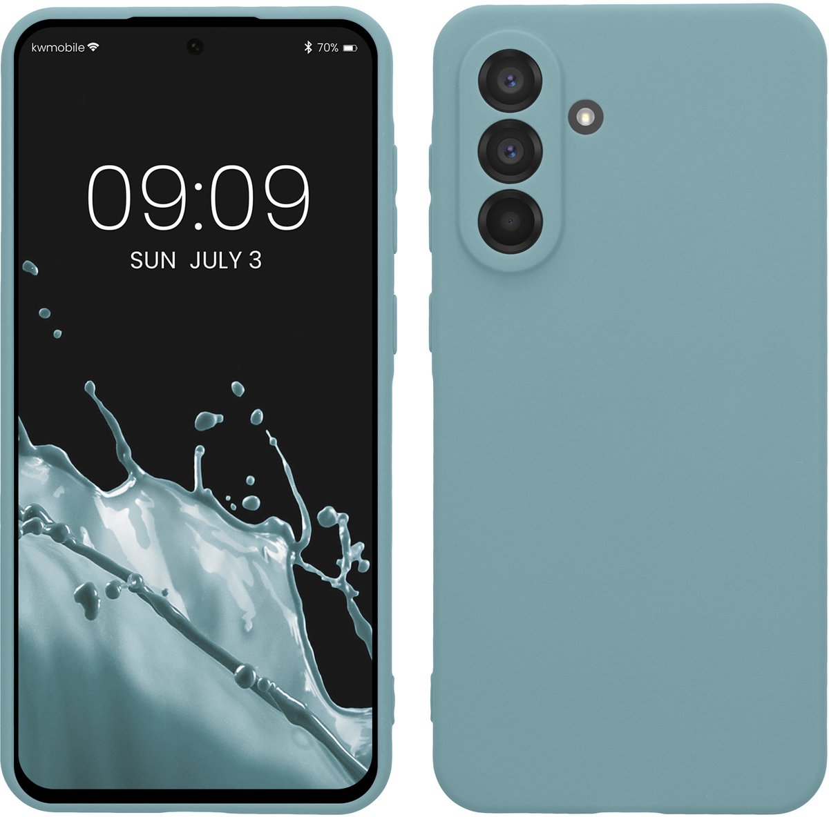 kwmobile telefoonhoesje geschikt voor Samsung Galaxy A56 5G - Hoesje voor smartphone - Precisie camera uitsnede - In antieksteen