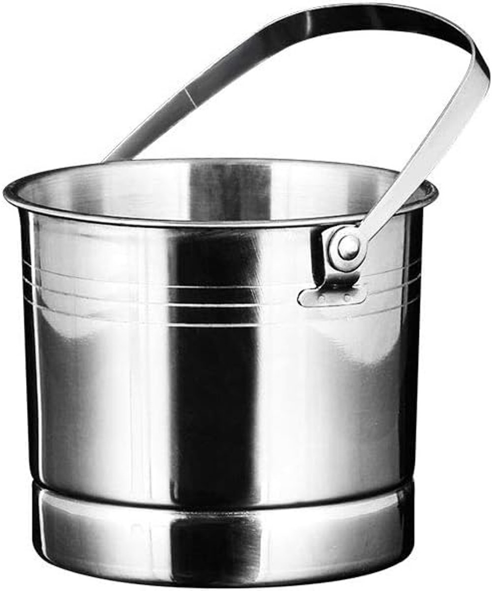 IJsemmer RVS ijsemmer met handvat for wijn, champagne, bar, keuken, feestdagen, feestbenodigdheden, 1L