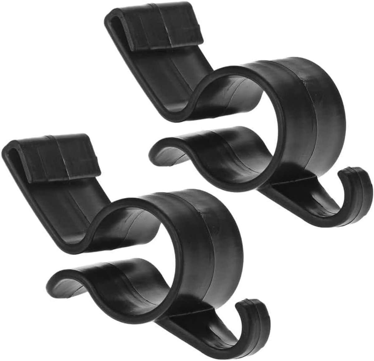 2 stuks auto kofferbak parapluhouders, parapluhaken kofferbak paraplu kleerhanger handdoek haak organizer universele installatie parapluhouder voor paraplutassen