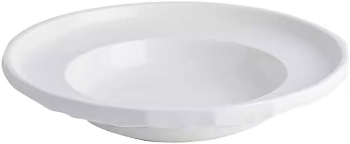 Borden Pastabord, Pastabord, Westerse Voedselplaat, Hoogwaardig Licht Luxe Serviesbord, Diep Bord, Soepbord, Strohoedbord Keukenplaten(Size:M)