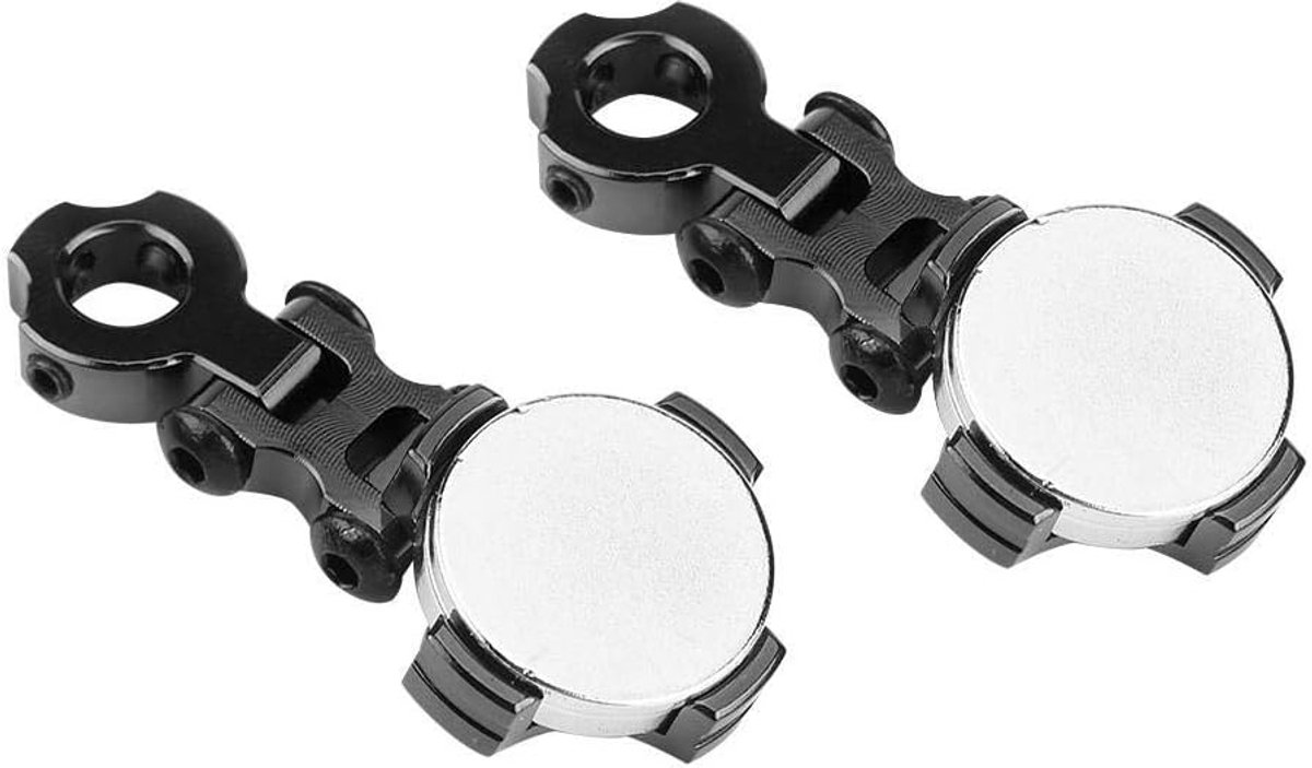 2Pcs RC Car Magnetic Body Post Mount, Metal Magnetic Body Post Mount for /HSP/Redcat/Axial SCX10/D90/HPI RC Car(Black)