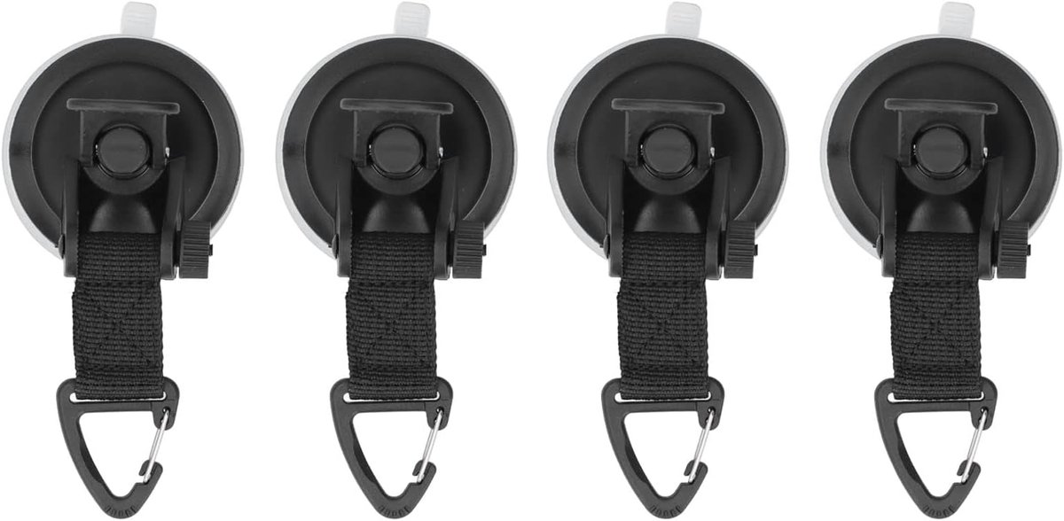 Zuignappen Tie Downs Zware Zuignap Anker met Bevestigingshaak Camping Tarp Accessoire voor Auto Zijluifel