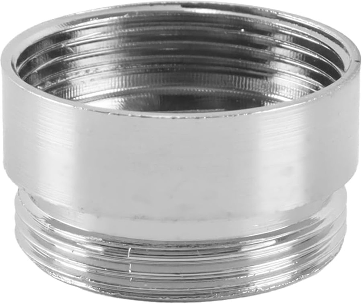 kraanadapter M22 buitendraad naar M22 binnendraad, geschikt voor keuken- en badkamerkranen (22 mm-22 mm)