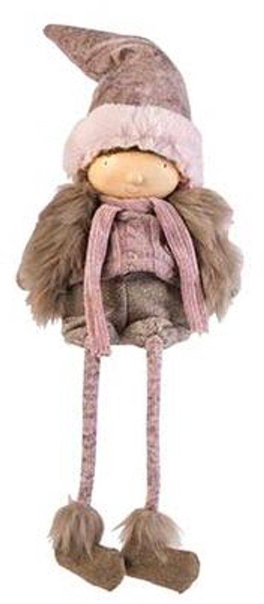 Cosy @ Home Tuur Long Legs Roze 19x14xh58cm