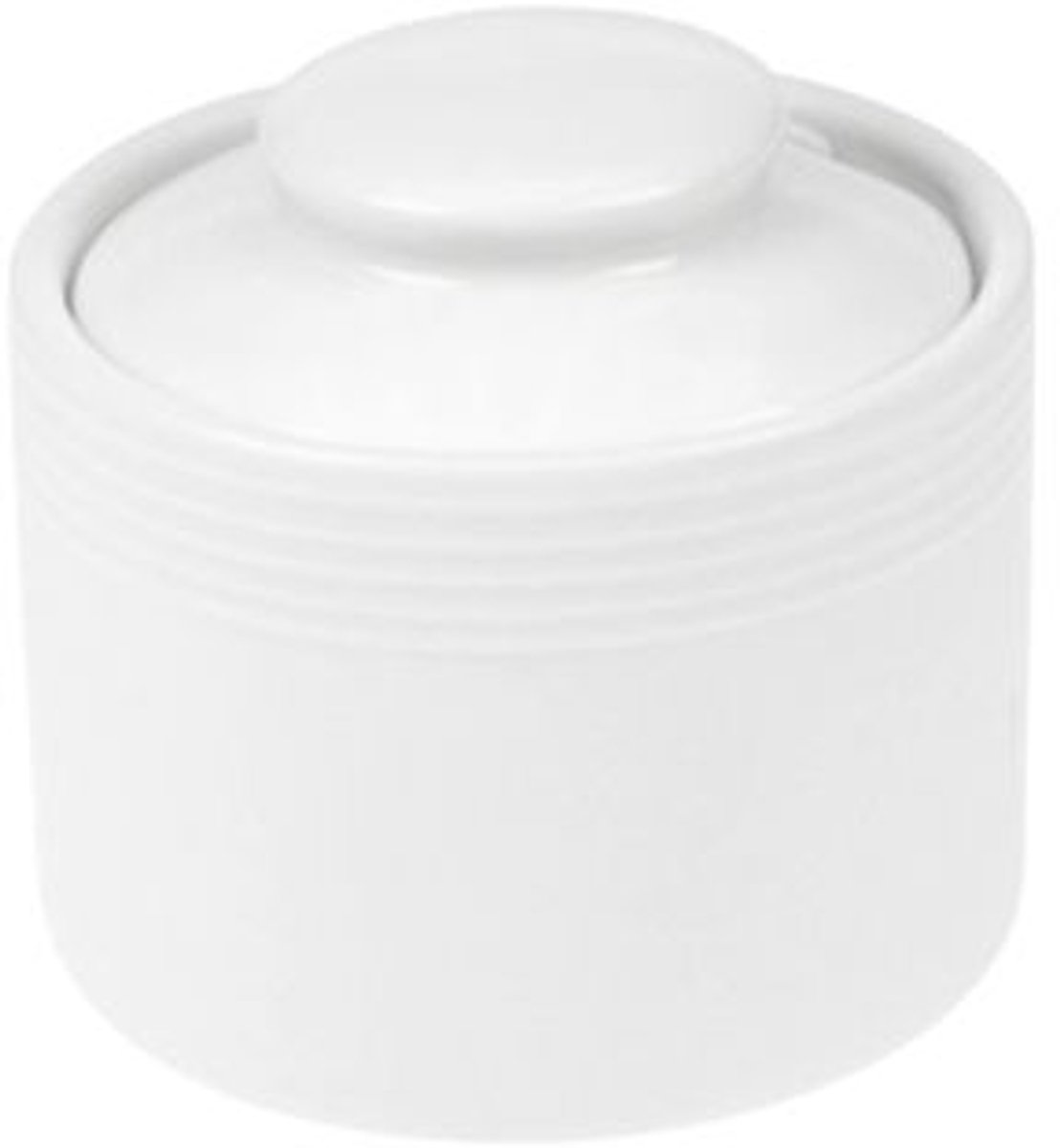 Cosy & Trendy Linea White Suikerpot Met Deksel D9xh9cm