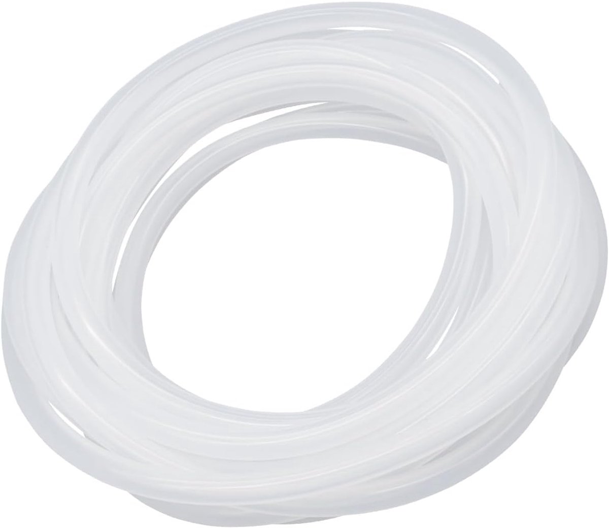 slang, geschikt voor levensmiddelen, 2 mm ID x 5 mm OD, 5 meter, flexibele transparante siliconen slang, waterluchtslang