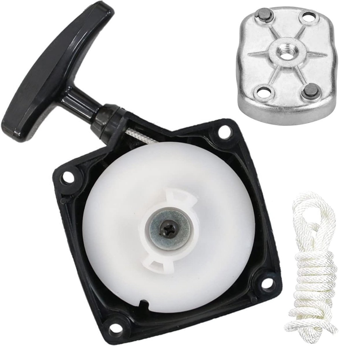 Terugslag Pull Starter voor 33cc 43cc 47cc 49cc 50cc Pocket Crossmotor Gas Scooter Mini Chopper ATV, met Starter Touw