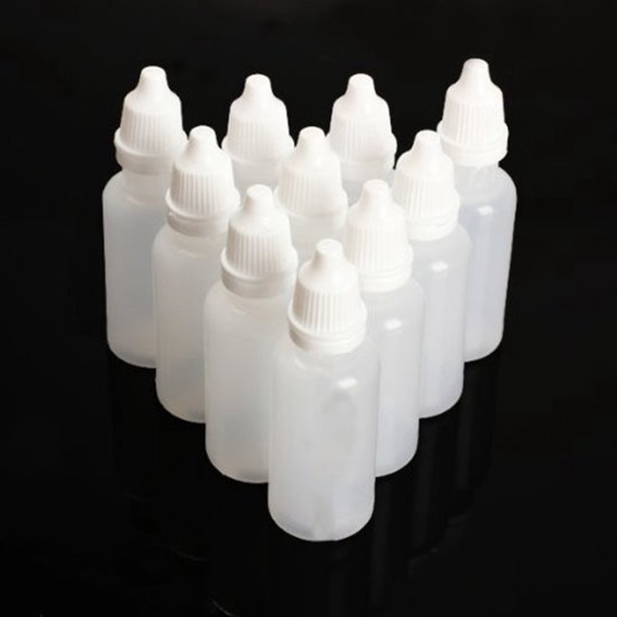 Virtubuy - 50Pcs Plastic Dropper Flessen - Squeezable - 15ml - Voor Olie