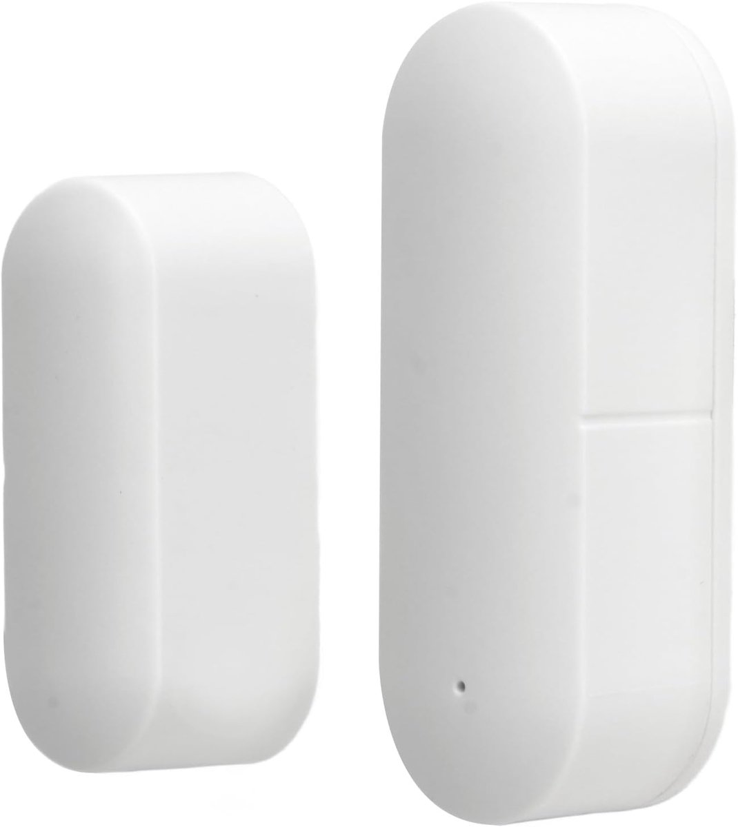 Slimme Deursensor - Magnetisch Alarm - Huisbeveiliging - App Bediening - 8.99 x 5.99 x 3 cm - Wit