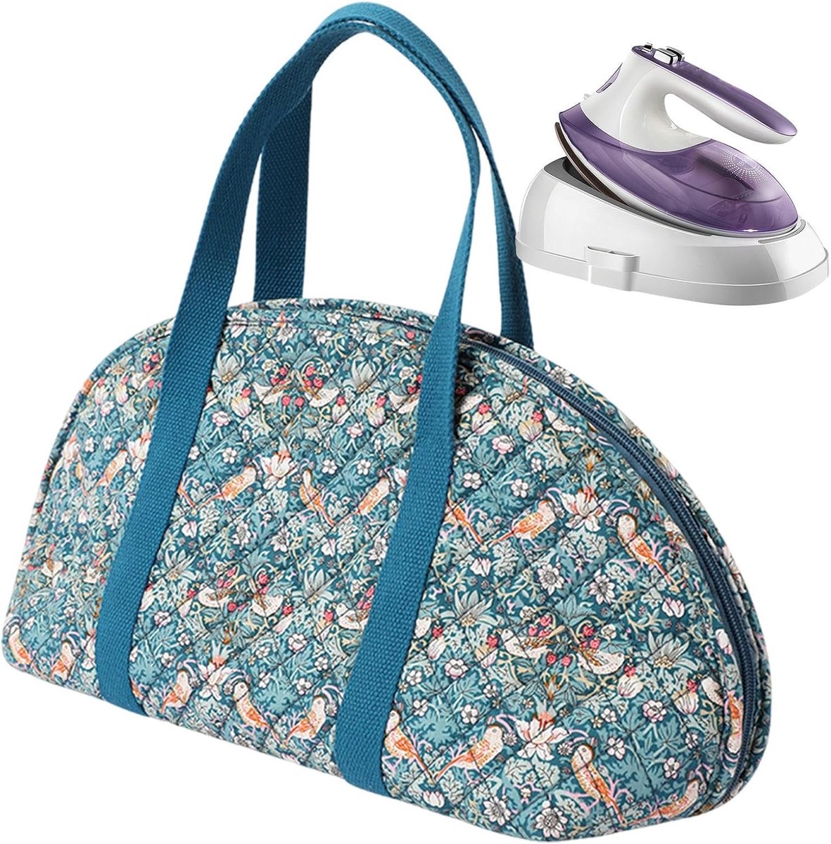 Strijkijzer Tas - Reis Koffer - Kleding Verzorging - Stofvrij Materiaal - 46 cm - Grijs