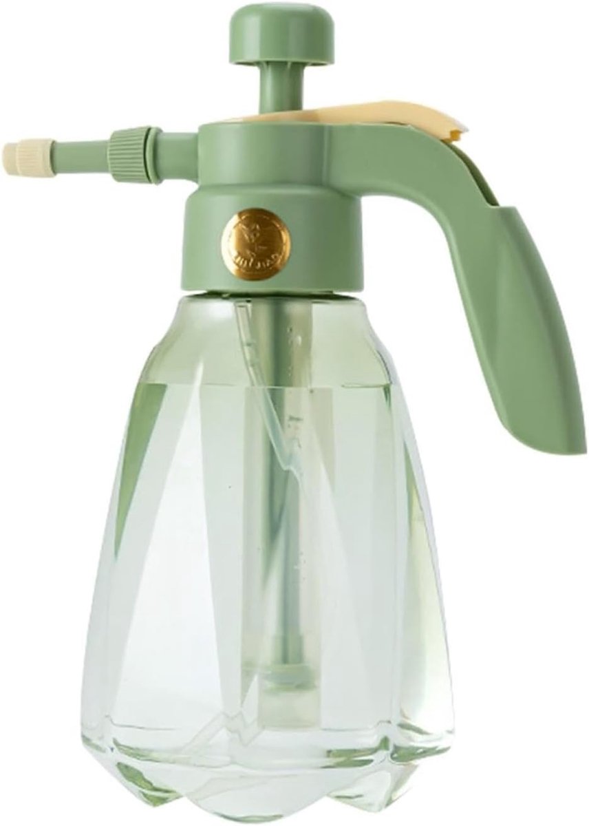 Plantenvernevelaar Fles - Water Spuitfles - Planten Water Geven - Verstelbare Fijne Mist - 1.5 Liter - Melkachtig Groen
