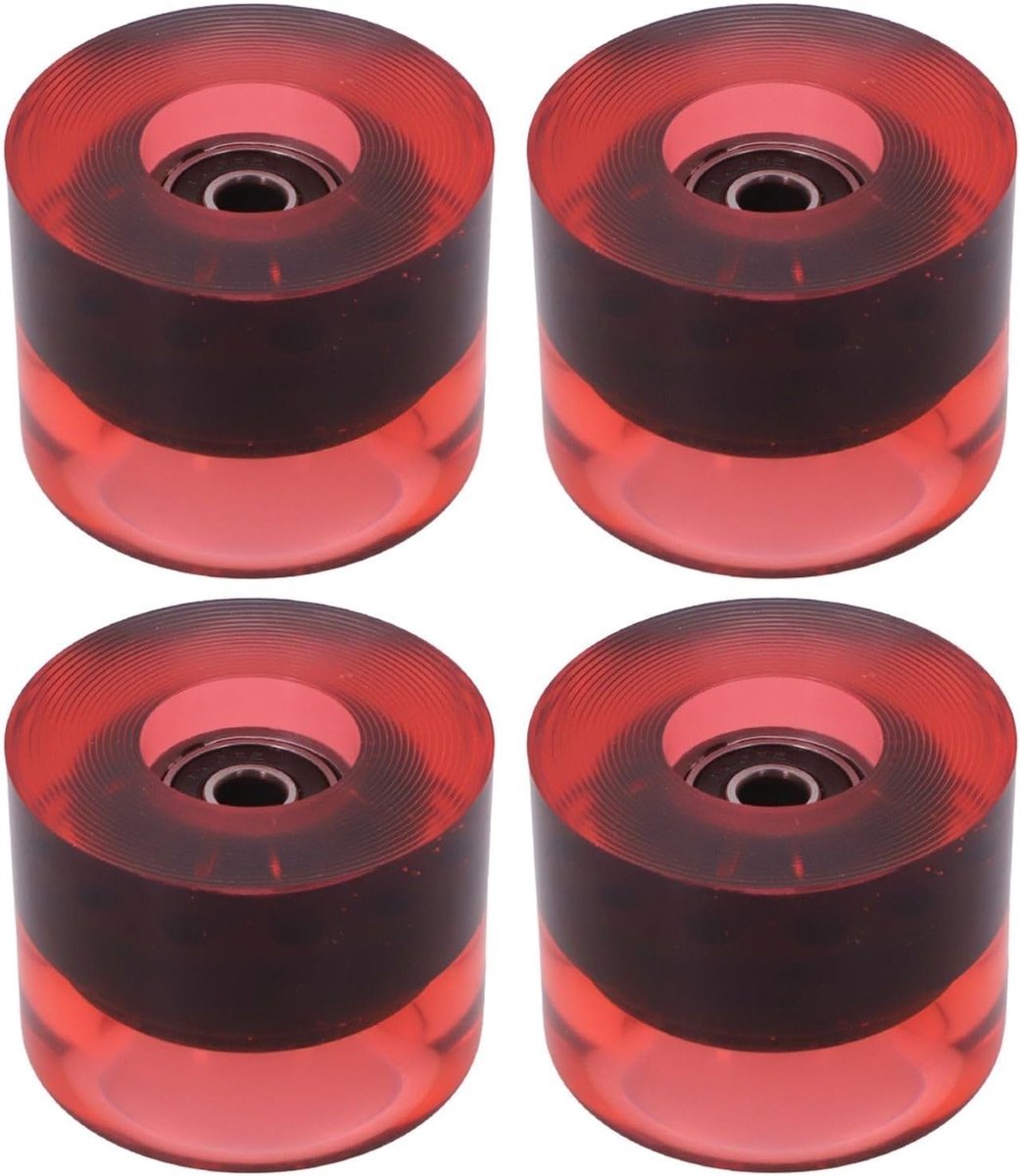Skateboard Wielen Set Longboard Onderdelen Straat Skaten Compleet Met Lagers 60x45mm 78A