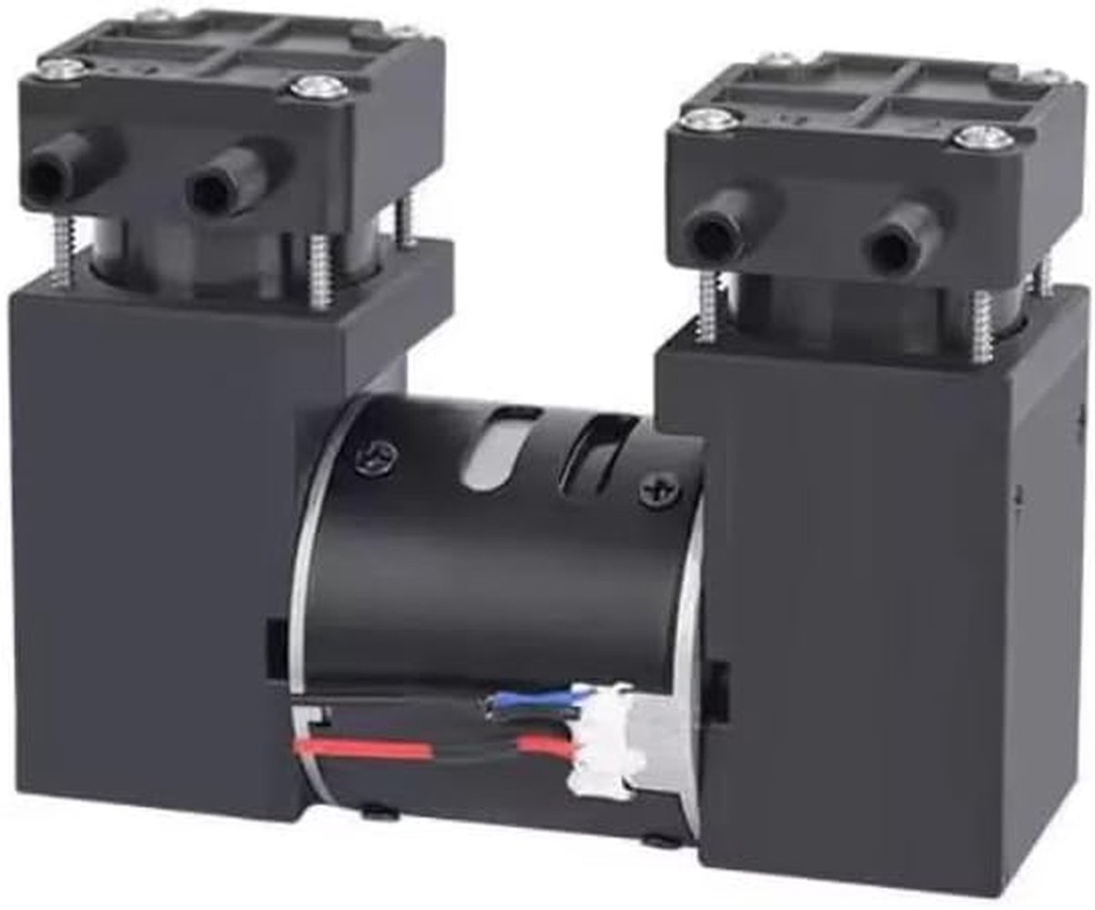 Dubbele Cilinder Zuigerpomp - Mini Compressor - Hogedruk Lucht - Borstelloze Motor - 20 L/min - null