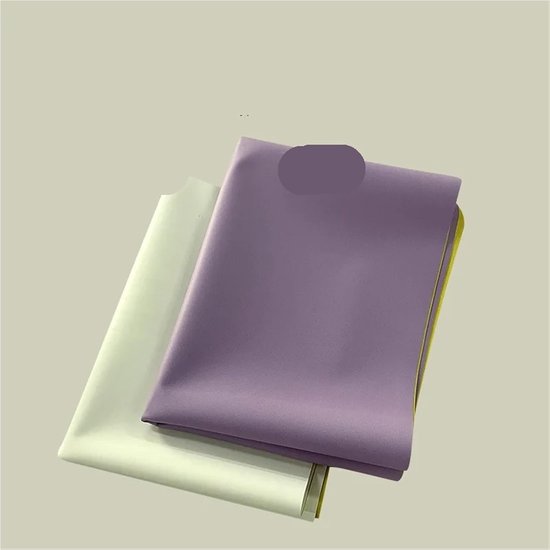 Yogamat Opvouwbaar - Reis Fitnessmat - Thuis Sporten - Antislip Oppervlak - 183 x 68 cm - Geel van Yogamat — afbeelding 2