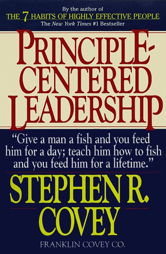 Principle-Centered Leadership - cover