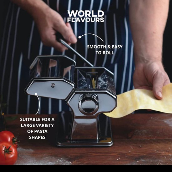 Pasta Machine - Pasta Maker - Pasta Tool - deeg rol apparaat van Merkloos — afbeelding 3