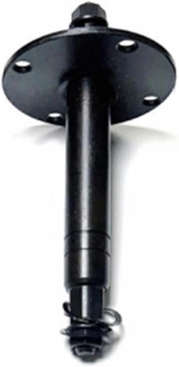 Fietslagers - Middenlageronderdelen - Hometrainer Onderhoud - Robuuste constructie - 165 x 20 mm - Zwart