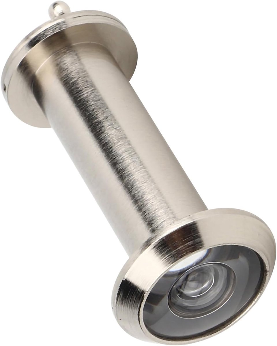 Deurkijker Legering - Groothoek spion - Huisbeveiliging - 220 graden zicht - 55-90 mm deurdikte - Bronskleur