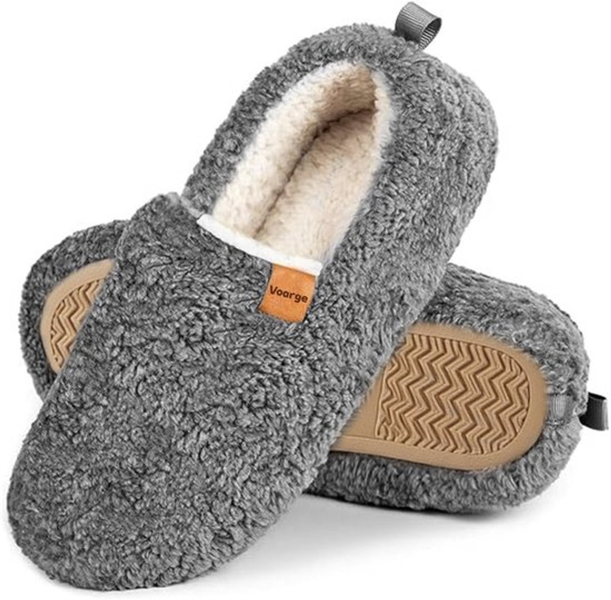 Warme winterpantoffels voor vrouwen - Kunstwol