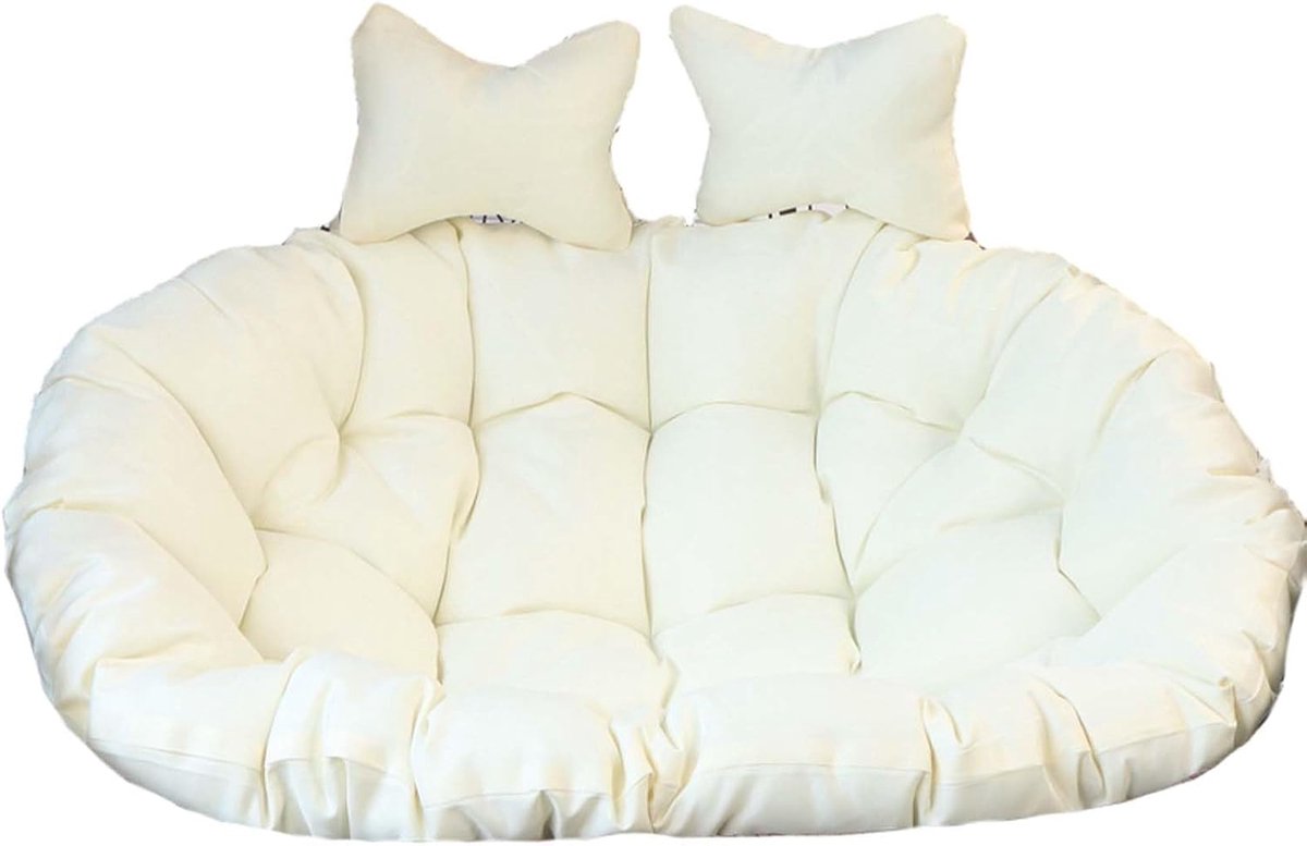Hangmat Stoelkussen - Ei Stoel Kussen - Buiten Ontspannen - Super Dikke Vulling - 150x110x16cm - Grijs