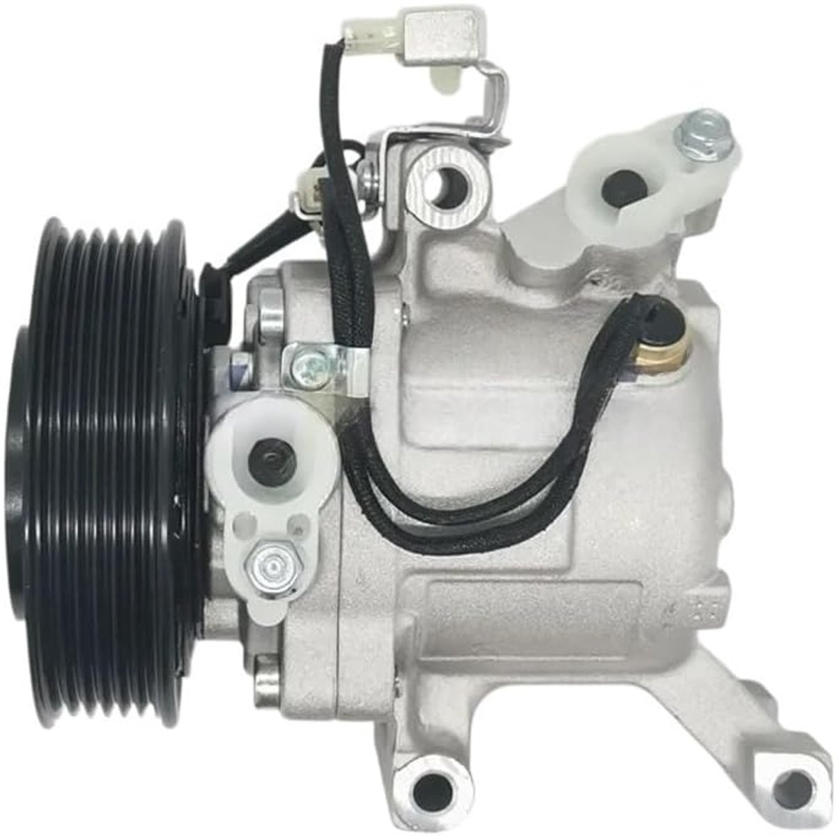 Auto Airco Compressor - Koeling Onderdeel - Comfortabele Rit - Stille Werking - 6PK - Zilver