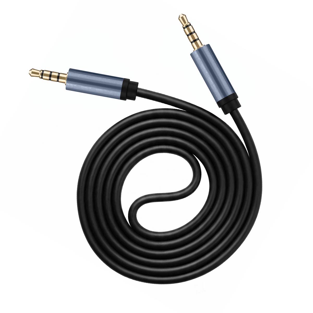 Bigben Connected, 3.5mm Jack naar 3.5mm Jack Audio Kabel - 1.5m, Zwart