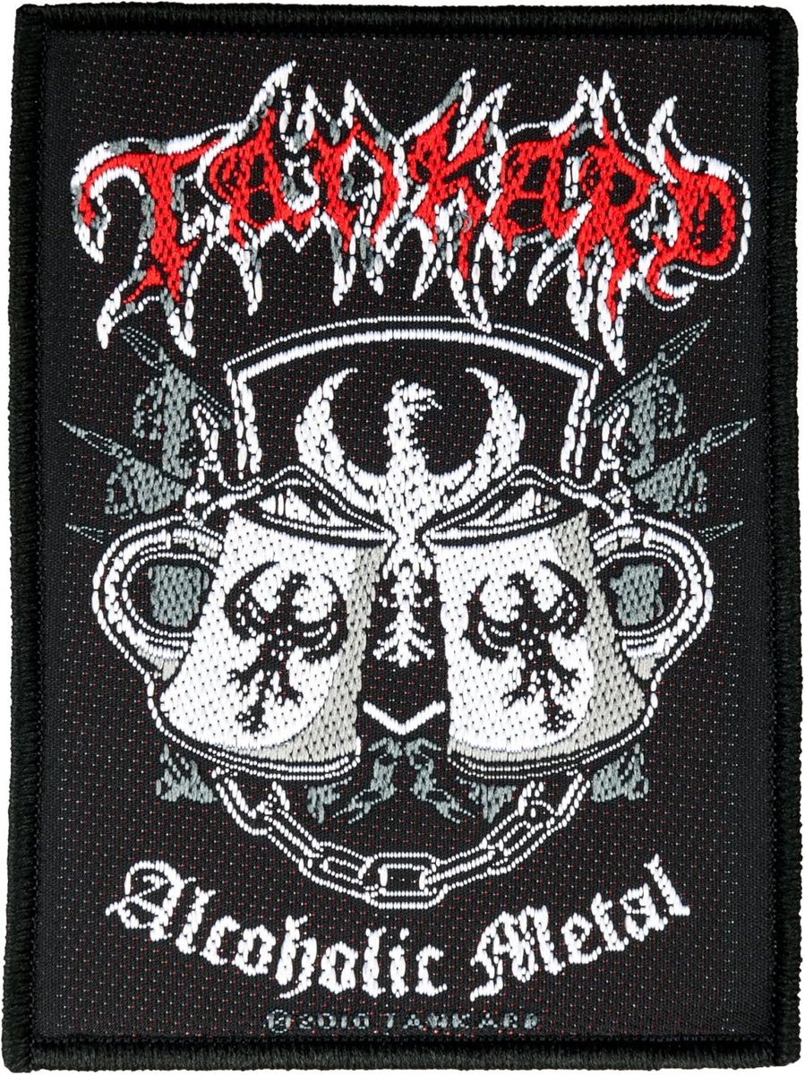 Tankard Patch - Metalen Patch - Kleding Versieren - Gelicentieerde Bandmerchandise - S - Multicolor