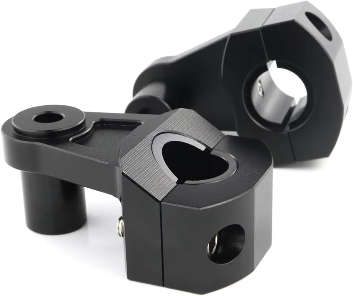 Stuurverhogers Motor - Versteller Klemmen - Comfortabel Rijden - Verstelbare Hoogte - 22 Mm - Zwart