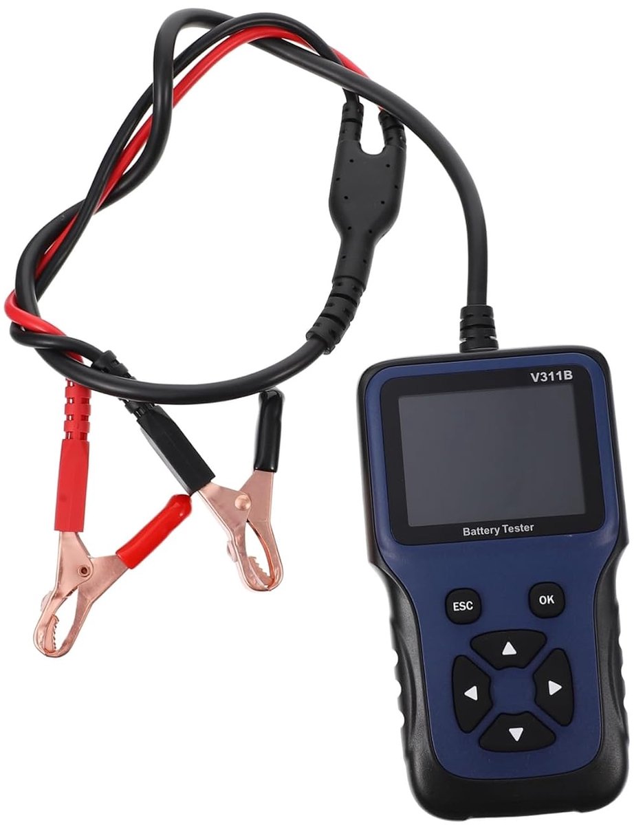 Auto Batterij Tester - Voertuig Analyzer - Oplaadsysteem Testen - Meertalig Scherm - 15.5 cm - Diverse Kleur