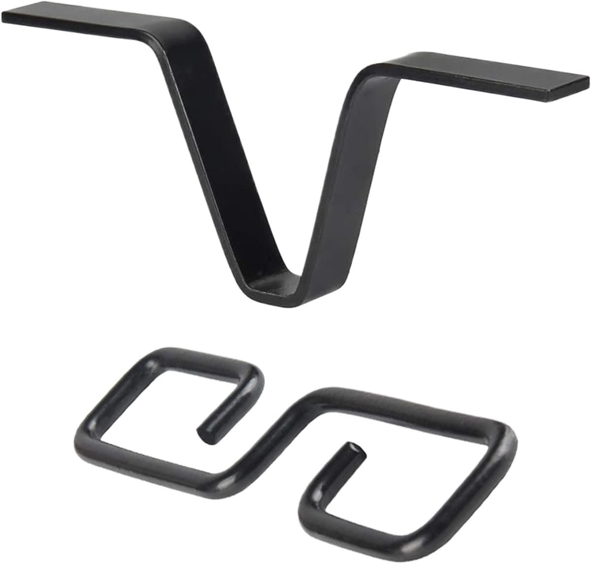 Regenketting Bevestiging - Dakgoot Klem - Waterafvoer Tuin - V-vormige Connector - 16 x 8 x 4 cm - Metaal