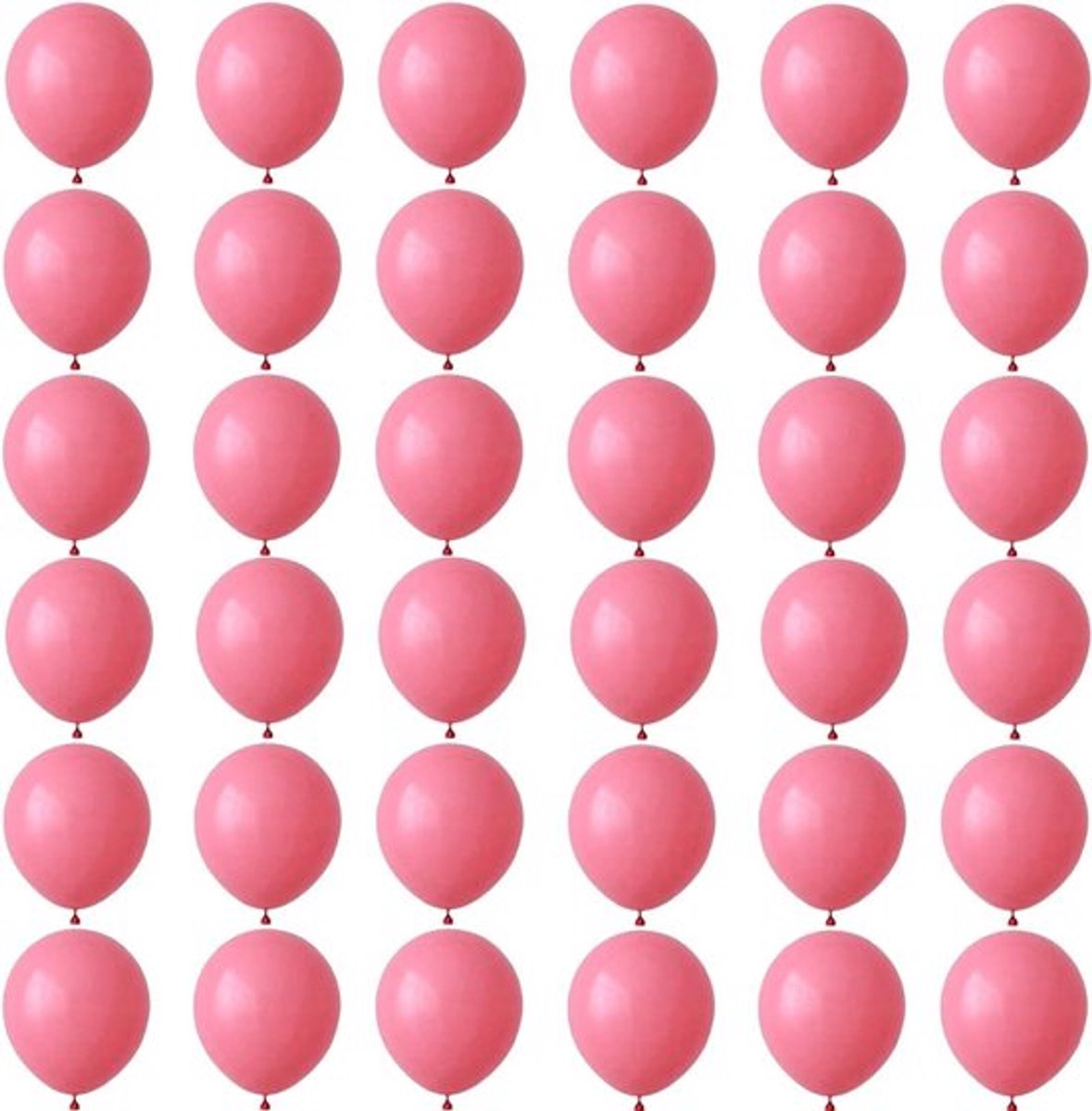 36 stuks rode macaron ballonnen van 30 cm voor - Allecto Plus