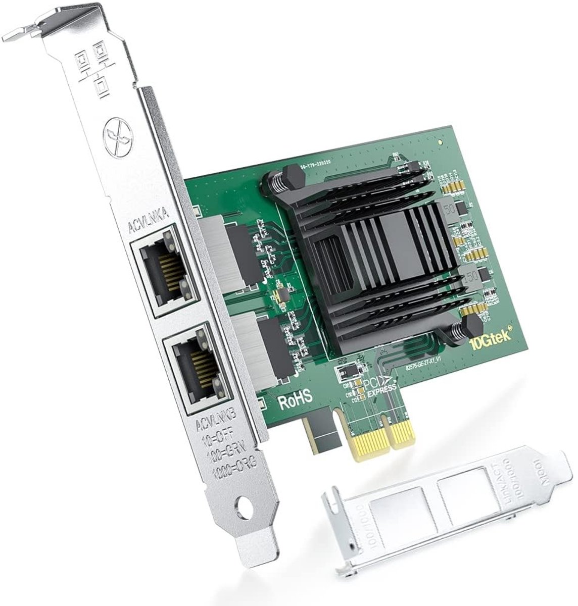 Solidchoice - Gigabit PCI-E Netwerkkaart met Dual RJ45 Poorten