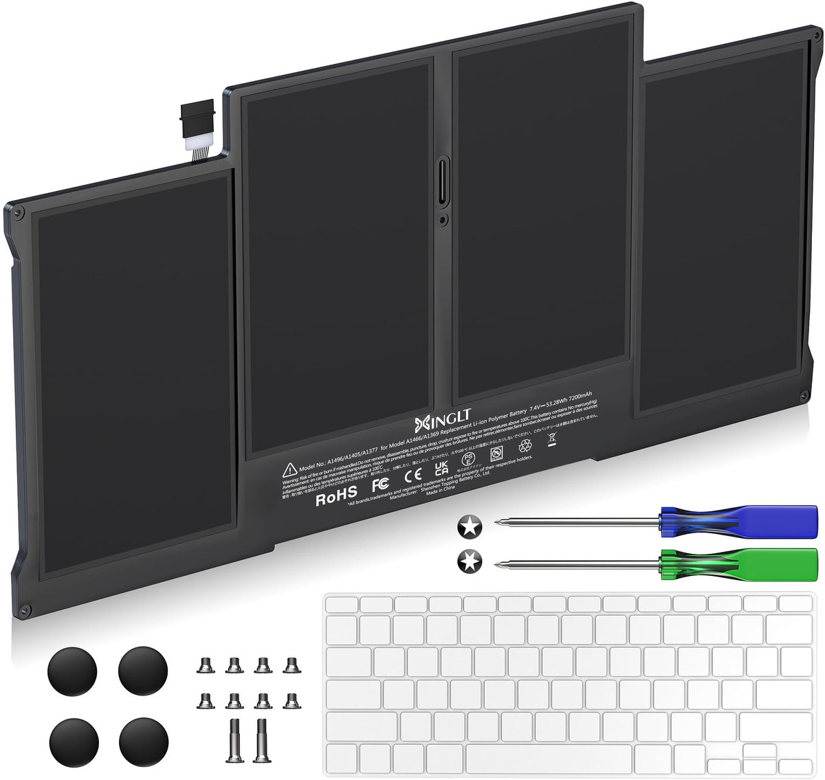 Solidchoice - Vervangende Batterij voor MacBook Air 13 inch